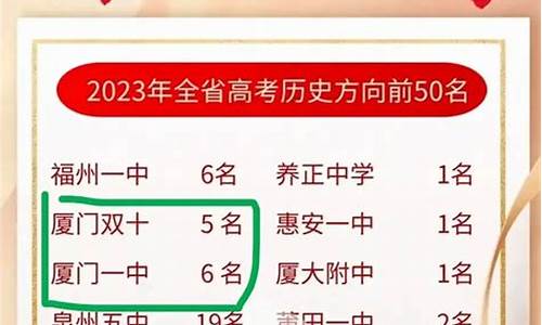 2017厦门一中高考,2017厦门一中高考录取榜