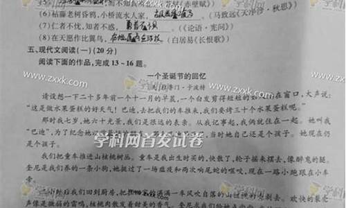 2020年江苏语文高考附加题_2017高考江苏语文附加