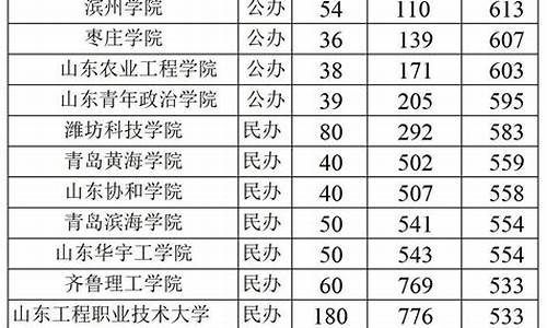 山东协和学院春考录取分数线_春考录取分数线