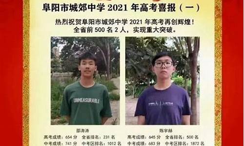 临泉一中高考喜报2017级-临泉一中高考喜报2017